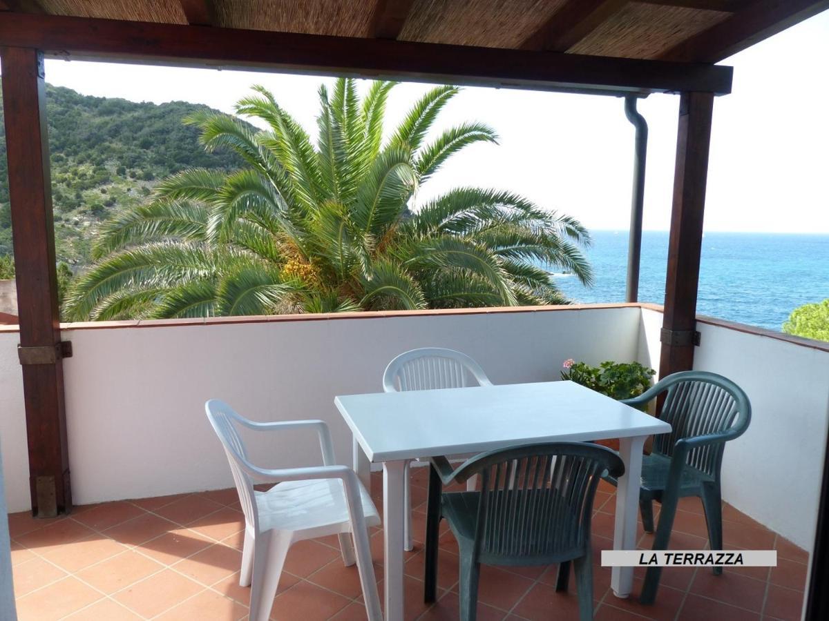 Appartamenti Villa Lina Nisporto Bagian luar foto