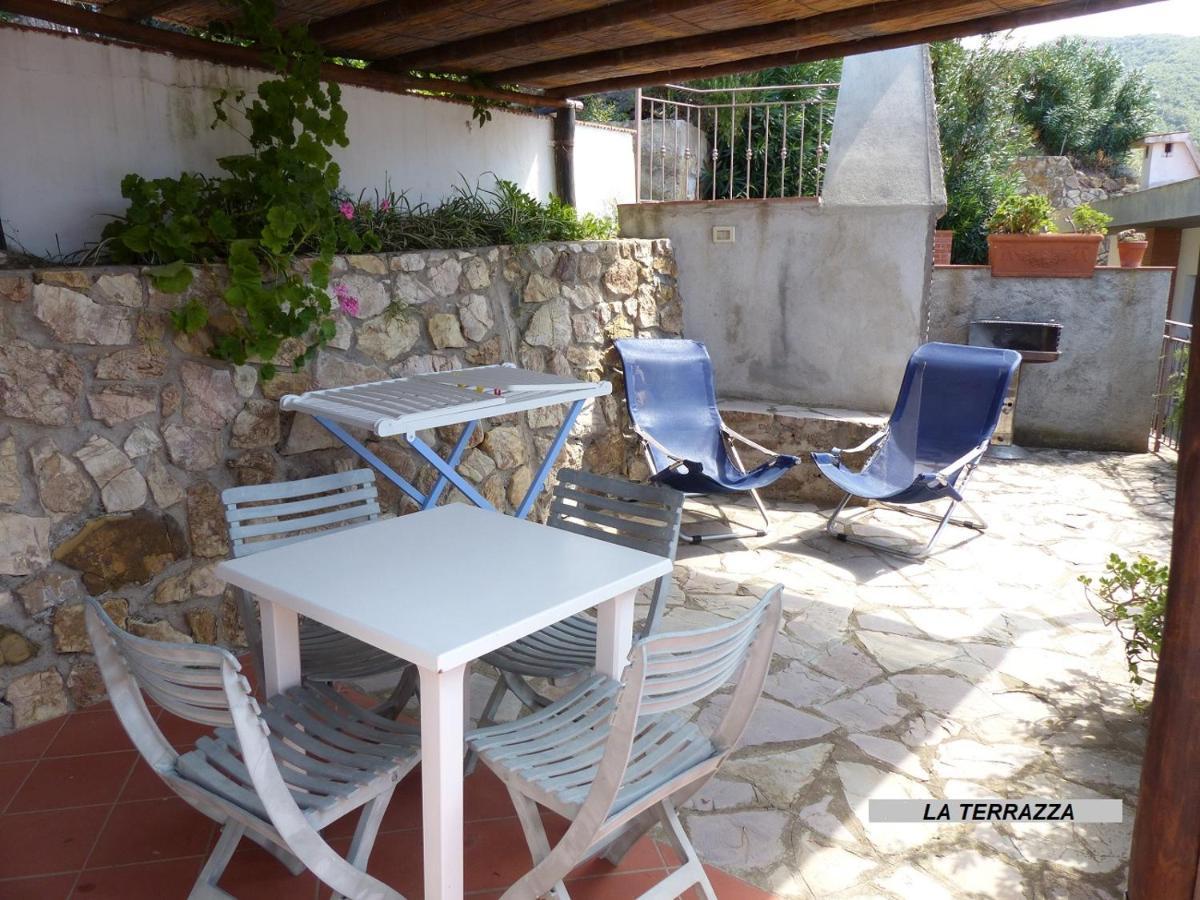 Appartamenti Villa Lina Nisporto Bagian luar foto
