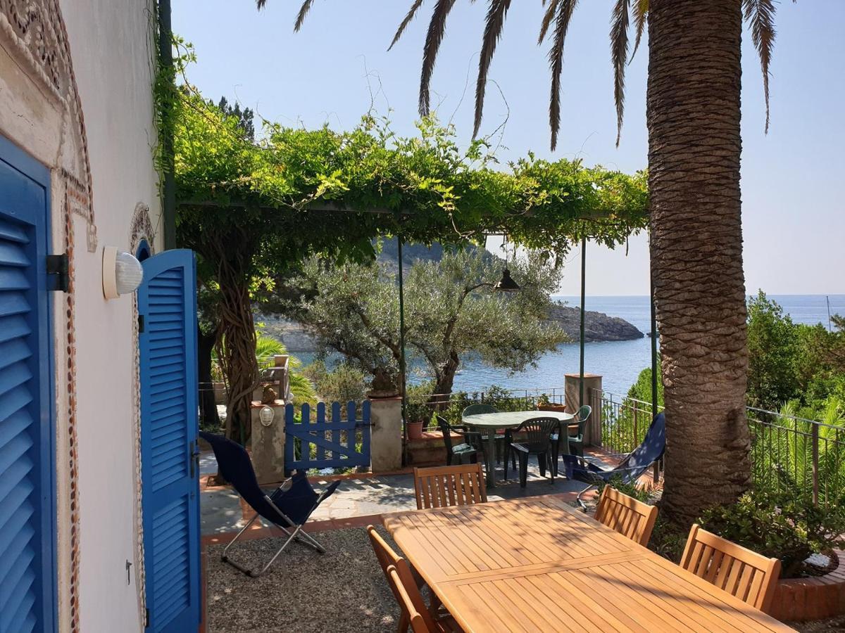 Appartamenti Villa Lina Nisporto Bagian luar foto